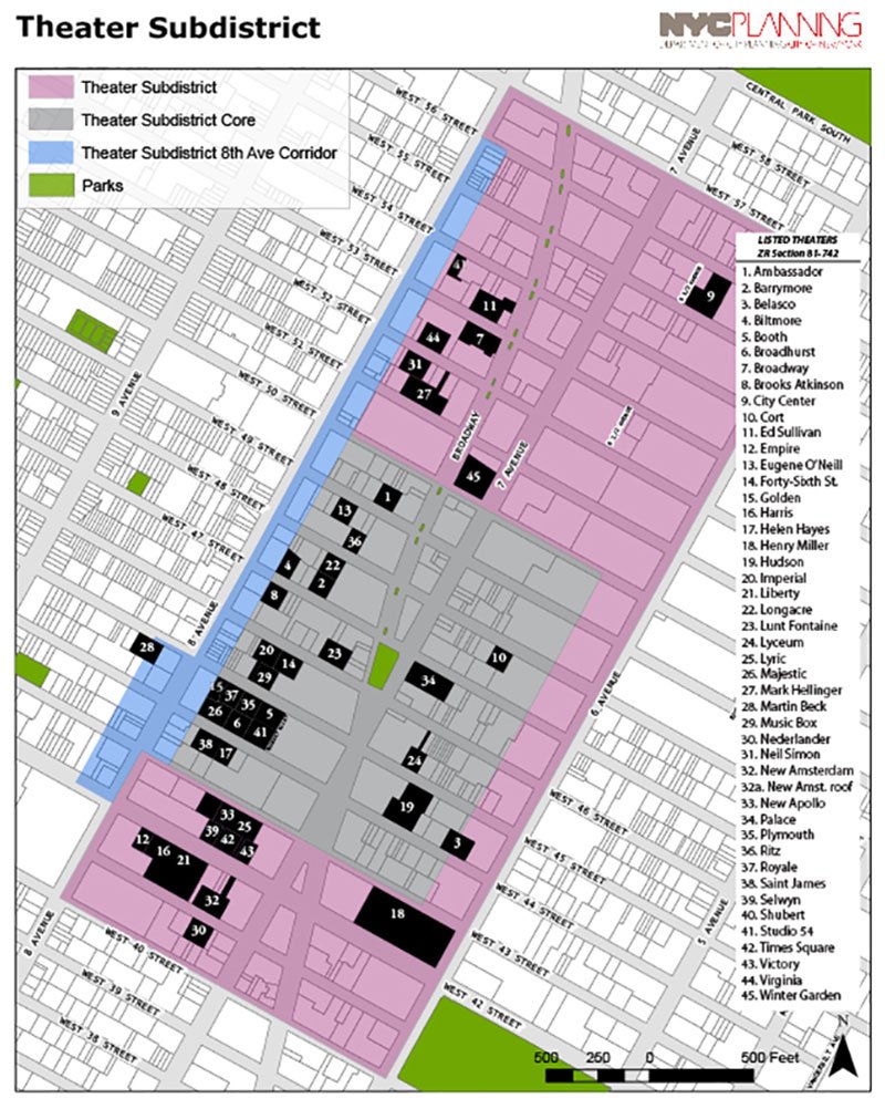 Broadway District, NY - Theater Subdistrict Fund Text Amendment - Department of City Planning - DCP